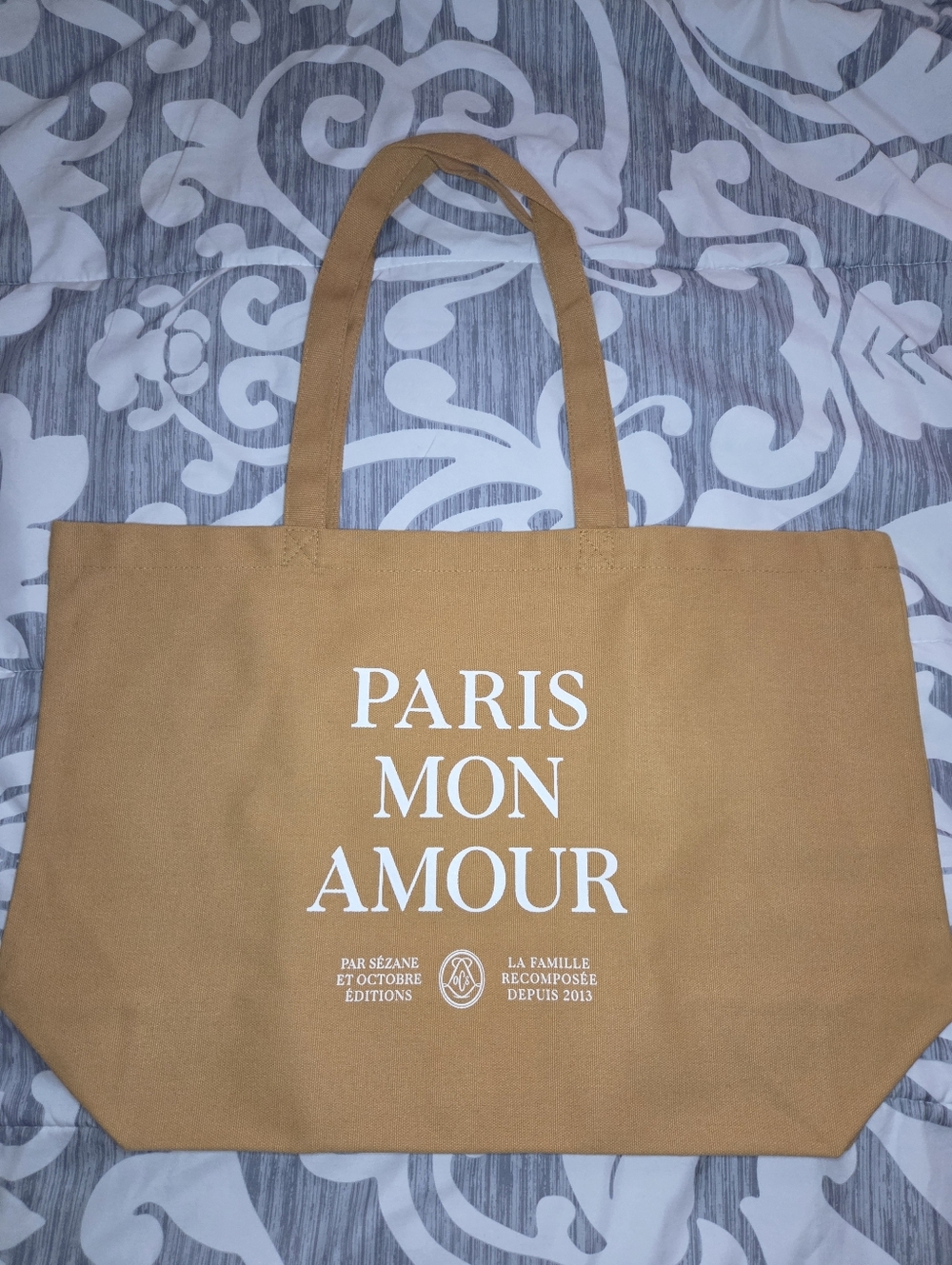 Sezane Canvas Tote Bag NEW